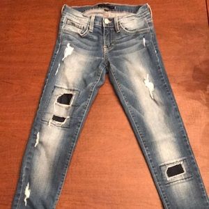 Flying monkey platinum jeans